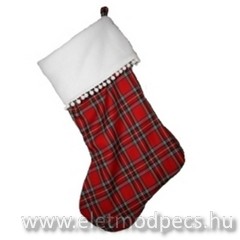 christmas stocking_red_tartan3